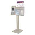 Bowman Dispensers Respiratory Hygiene Station, 57-63/64" H BD116-0012