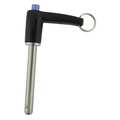 Zoro Select Ball Lock Pin, L-Handle, 1/2" Pin Dia. LBL-SS3139