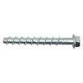 Dewalt Screw-Bolt+ Concrete Screw, 4" L, Steel Zinc Plated, 20 PK PFM1411720