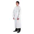 Ansell Disposable Lab Coat, L, White, PK30 68-2000