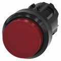 Siemens Illuminated Push Button Operator, 22 mm, Red 3SU1001-0BB20-0AA0