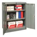 Zoro Select 22 ga. ga. Steel Storage Cabinet, 36 in W, 42 in H, Stationary 410S361842HG