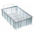 Marlin Steel Wire Products Silver Rectangular Parts Washing Basket, Stainless Steel 00-00363279-38