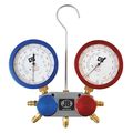 Jb Industries Mechanical Manifold Gauge Set, 5 Valves 30744