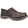 Carolina Shoe Oxford Shoes, 10, EE, Brown, Alloy, PR CA3580
