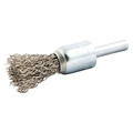 Zoro Select Crimped Wire End Brush, Shank Size 1/4" 66252838888