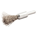 Zoro Select Crimped Wire End Brush, Shank Size 1/4" 66252838902