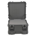 Skb Black Protective Case, 27"L x 27"W x 27"D 3R2727-27B-L