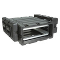 Skb Black Shock Rack Case, 39.1"L x 23.8"W x 25.8"D 3RS-11U24-25B