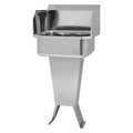 Sani-Lav SS Floor Mnt Hand Sink, No Faucet 5030