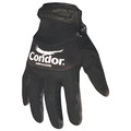Condor Mechanics Gloves, S, Black, Spandex/Neoprene 42KZ49