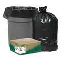 Aep Earthsense 33 gal Trash Bags, 33 in x 39 in, Extra Heavy-Duty, 1.25 mil, Black, 100 PK RNW4050