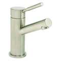 Speakman Manual Single Hole Mount, 1 Hole Angled Straight Bathroom Faucet, Brushed Nickel SB-1003-E-BN