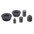 Cgw Abrasives Cup Whl, 6/4-3/4x2x5/8-11, T11, 5 pcs. 35900
