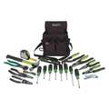 Greenlee Journeymans Tool 21 Pc Kit, Metric 0159-23