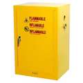 Condor Flammable Safety Cabinet, 12 gal., Yellow 42X503