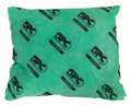 Brady Absorbent Pillow, 14 gal, 18 in x 18 in, Harsh Chemicals, Green HAZ1818-2
