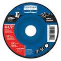 Century Drill & Tool Metal Grinding Wheel, 4-1/2x1/4in, Type 27 75544