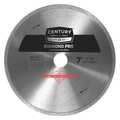 Century Drill & Tool Diamond Saw Blade, 7 in., Continuous Rim 75458