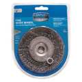 Century Drill & Tool Bench Grinder Crimped Wire Wheel, 4" Fine 76843