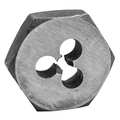 Century Drill & Tool Metric Carbon Steel Hex Die, 12.0x1.25mm 97617