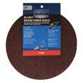 Century Drill & Tool Resin Fiber Disc, 7in., 36 Grit, 3Pk 75301