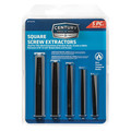 Century Drill & Tool Screw Extractor Square Flute, 5PC Set, #1, #2, #3, #4, and #5 73215