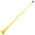 Carlisle Foodservice 60" Jaw Style Mop Handle, 60in, Yellow, PK12, Fiberglass 369475EC04