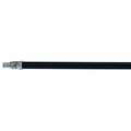 Carlisle Foodservice 60" Powder Coated Steel Handle, 60", PK12, Black, Powder Coated Steel 362027503