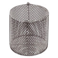 Marlin Steel Wire Products Natural Round Parts Washing Basket, Steel 00-00368224-81