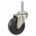 Zoro Select Stem Caster, Threaded, 2-1/2" Wheel Dia. 429H08