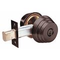 Arrow Lock Deadbolt, Cylindrical, Dark Bronze Finish E61 10B