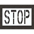 Rae Pavement Stencil, Stop, STL-108-72403 STL-108-72403