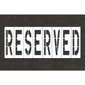 Rae Pavement Stencil, Reserved, STL-108-74833 STL-108-74833