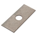 Zoro Select Square Washer, Fits Bolt Size 5/8 in 18-8 Stainless Steel, Plain Finish Z8773-188