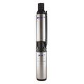 Flint & Walling Submersible Deep Well Pump, 1/2 hp, 230V AC, 3 Wires, 6.0 A, 10 Stages, 7 gpm 4F07P05301S