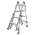 Little Giant Ladders Multipurpose Ladder, Scaffold, Staircase, Stepladder, Straight Configuration, 15 ft, Aluminum 15197-303