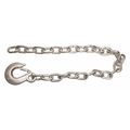 Buyers Products 3/8x22 Inch Class 4 Trailer Safety Chain With 1 Forged Eye Slip Hook-30 Proof B03822SC