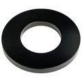 Te-Co Flat Washer, Fits Bolt Size 3/8" , Steel Black Oxide Finish, 25 PK 42603