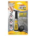 Super Glue Epoxy Adhesive, Zapit Series, Gray, 0.14 fl oz, Dual-Cartridge 90002