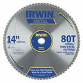 Irwin 14", 80-Teeth Circular Saw Blade 4935559