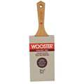 Wooster 3-1/8" Varnish Paint Brush, Nylon/Polyester Bristle, Wood Handle, 1 4179-3 1/8
