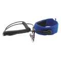 Botron Co Hook and Loop Wrist Strap Set 12ft Blue B9244