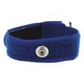 Botron Co Blue Hook and Loop Wrist Strap Band B9254