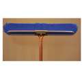 Bruske Products 23" Blue flagged floor brush, 60" bolt-on wood handle 2134-CW