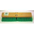 Bruske Products 14" Green flagged wash brush, poly block, nylon bristles 4517-R