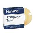 3M Transparent Tape, 0.75 in. W x 36 yd. L 5910341296