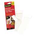 Scotch Sealing Tape Strips, 2 x 6 in., PK50 3750P2CR