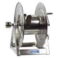 Coxreels Motor Rewind SS Storage Reel, 200ft, No.4 1175-6-200-A-SS