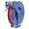 Coxreels Spring Rewind Dual-Base Hose Reel, 3/4" Hose Dia., 35 ft. Length EZ-TSHF-535